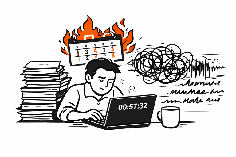 Hours lost to manual transcription when deadlines are tight.