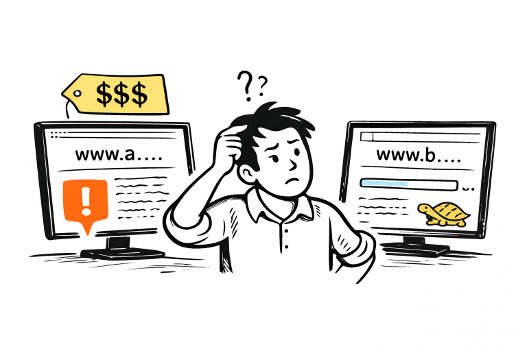 Other services are expensive or slow.